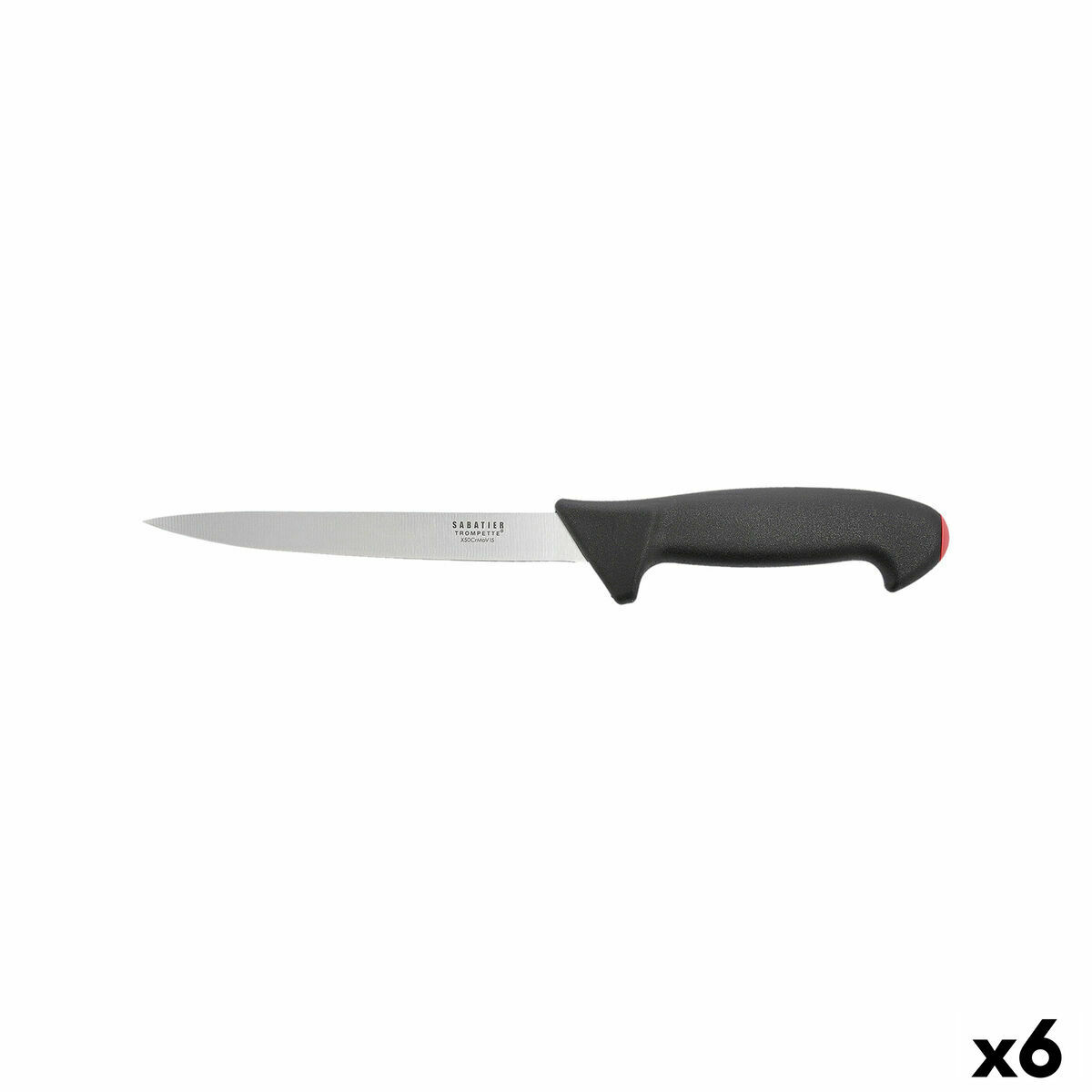 Filetreringskniv Sabatier Pro Tech Stål Metall (Pack 6x)